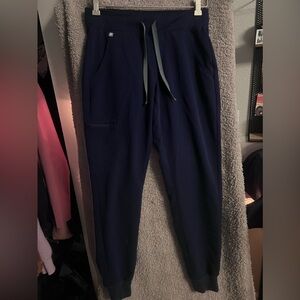 Navy figs joggers